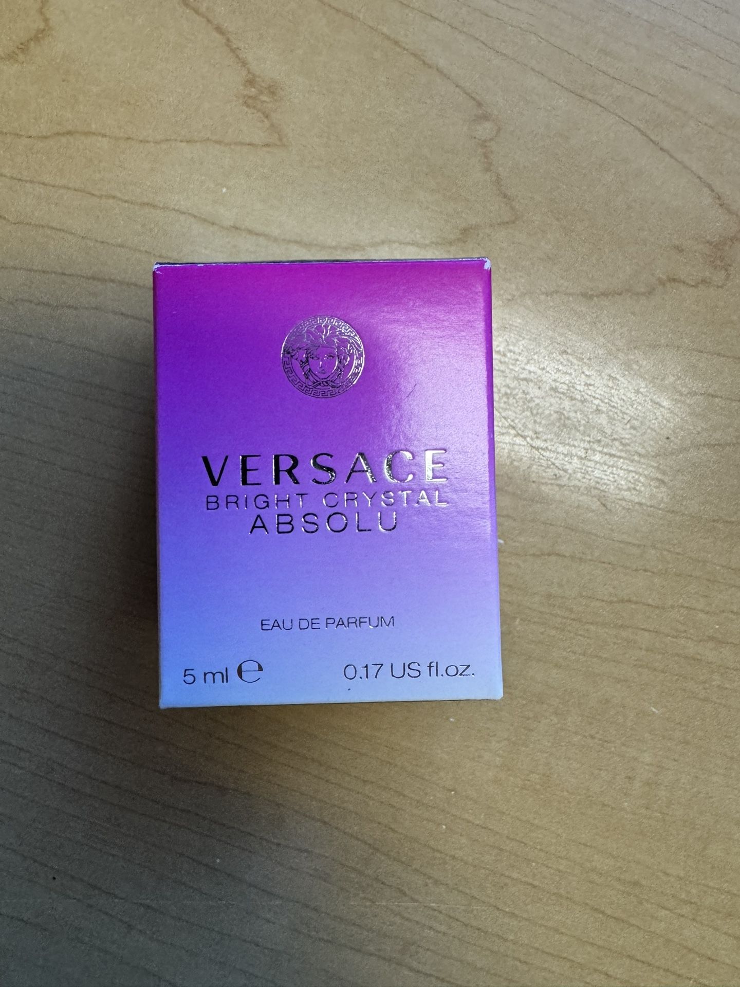 VERSACE Bright Crystal ABSOLU Eau de Parfum .17 Oz