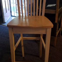 High Wood Chair / Stool Chair / Bar Chair