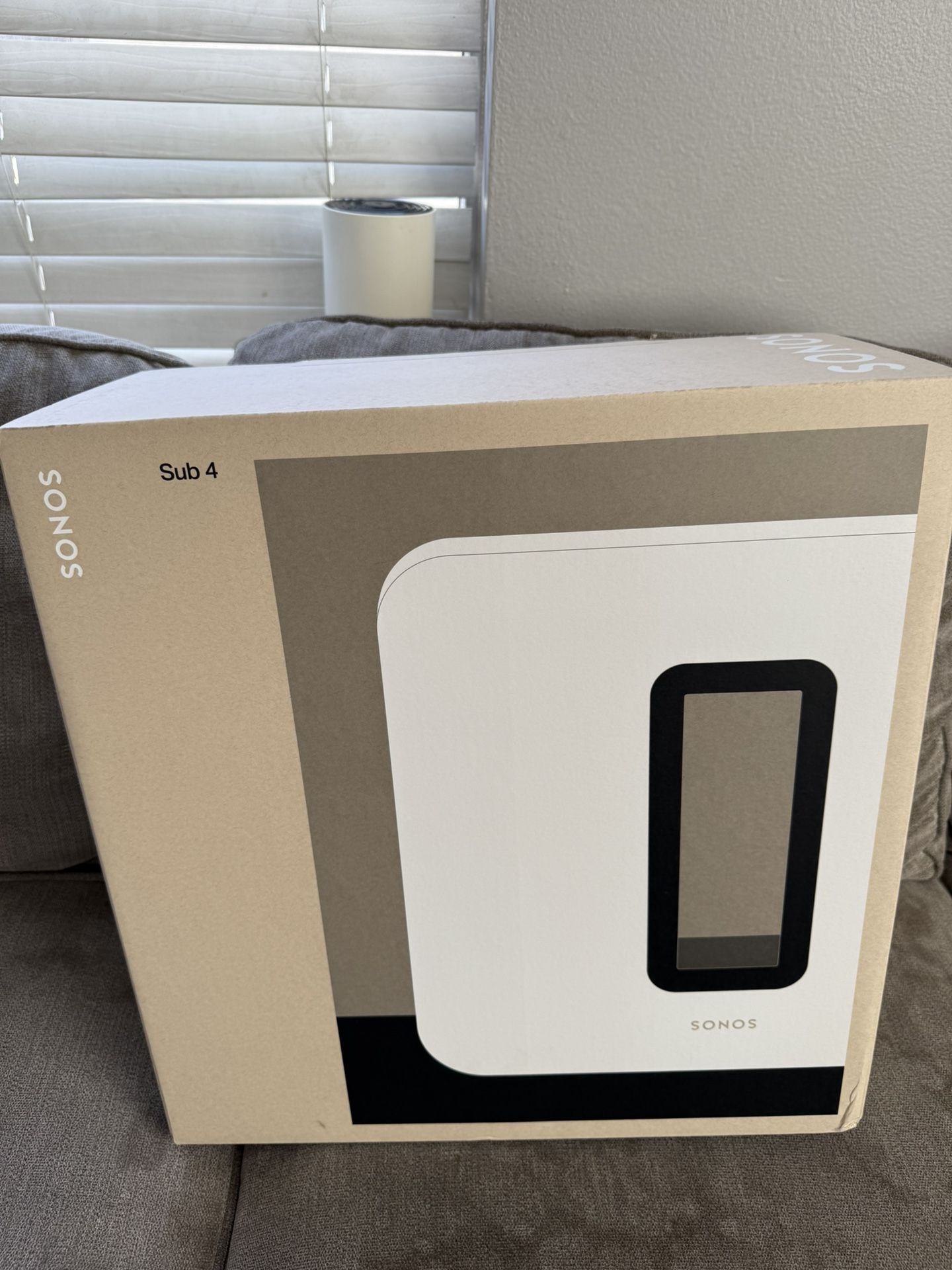 🔥 Sonos Sub 4 White 🔥 New Sealed 1 Yr Warranty 🔥