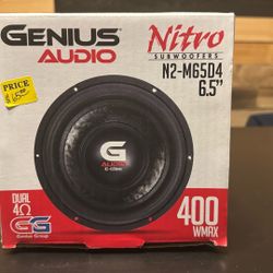 Genius Nitro 6.5" Subwoofer 
