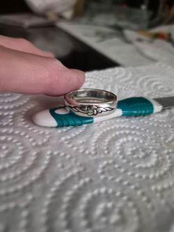 STERLING RING.
