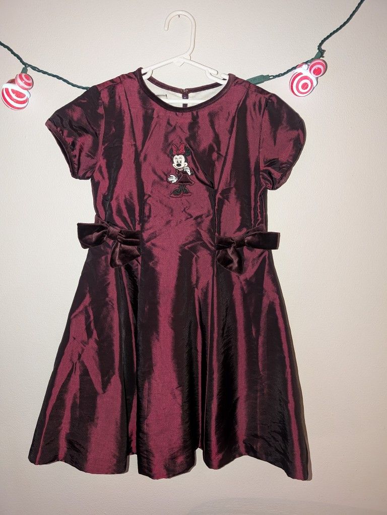Disney Store Girls Minnie Mouse Party Dress