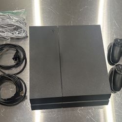 PS4 Console w/1 TB SSD and 2 controllers