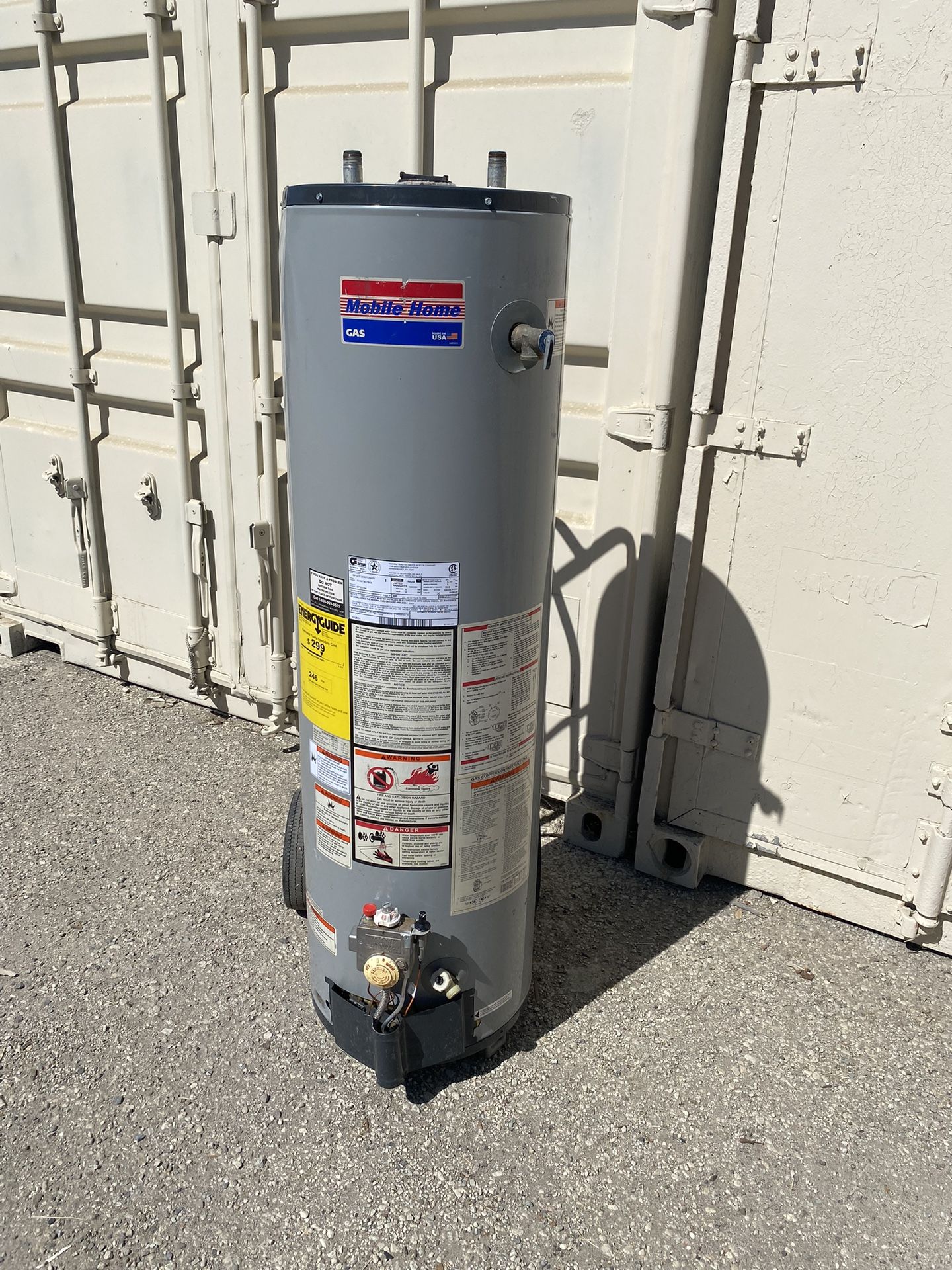 Propane, 30 Gallon Water Heater