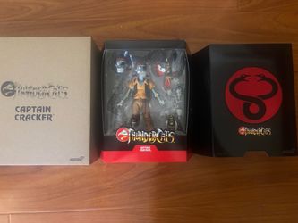 Super7 ThunderCats ULTIMATES! CAPTAIN CRACKER – WAVE 3 Complete w/ Original Mailer Box
