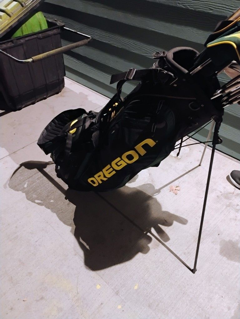 Golf Clubs And Bag