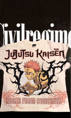 Civil Regime x Jujutsu Kaisen Sukuna T-Shirt Size Medium