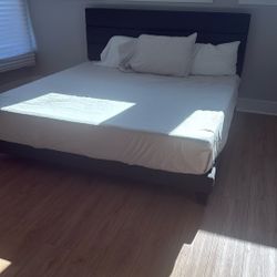 King Size Bed And Mattress 