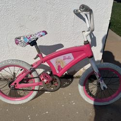 Girls Barbie Bike