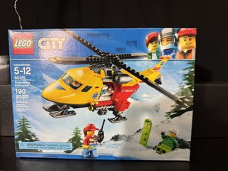 LEGO City 60179 Ambulance Helicopter - New, Sealed Has Box Damage