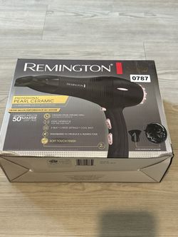 Remington Pro Pearl Ceramic Hair Dryer AC-2015 1875W Salon Motor Sealed. 