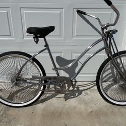 Lowrider Bike 24” Chrome 