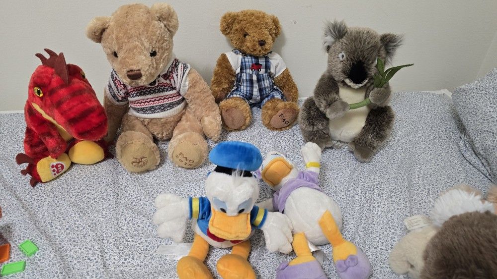 F A O stuffed Toys