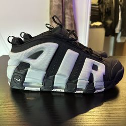 Nike Air More Uptempo Low Black Photon Dust