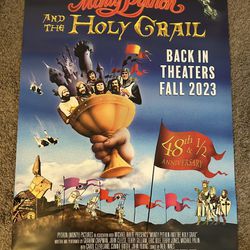 Monty Python & The Holy Grail 27x40 DS Movie Poster