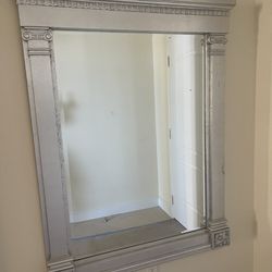 Custom Sliver Wall Mirror - 48” x 64” - Originally $1800.    Asking $299