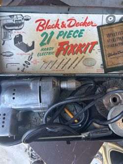 Old black and decker handy electric grill