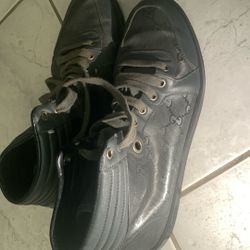 Black High-Top GUCCI Coda GG Sneakers Men’s EU 42/ UK 8.5/ US 9