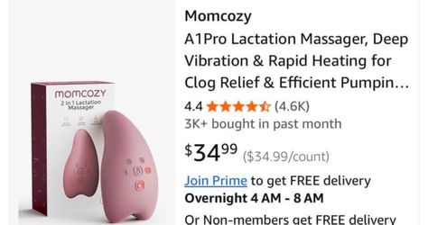 Momcozy A1Pro Lactation Massager