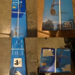 NEW Kobalt 40V Max Brushless String Trimmer Kit w/ Battery & Charger (Sealed)