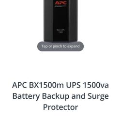 APC By Schneider German Made BX1500M Battery Backup and Surge Protector