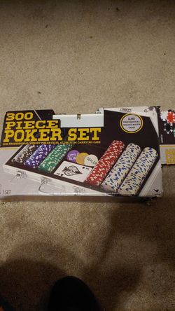 300 PC poker set