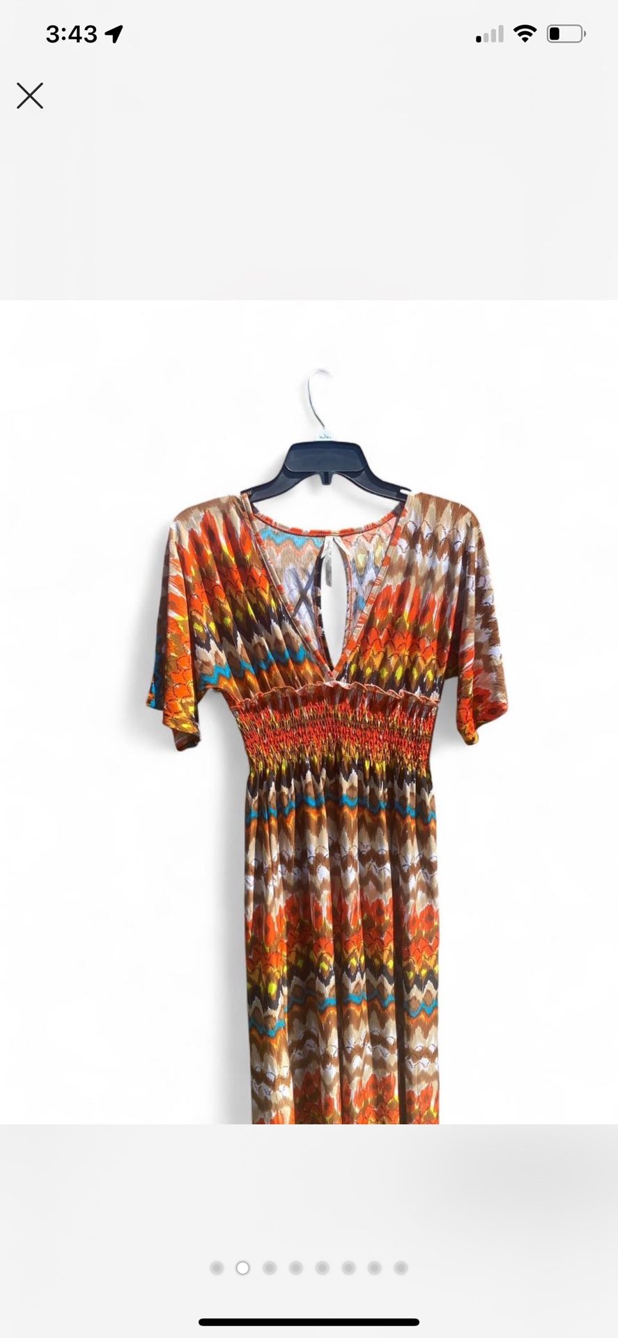 Pretty autumn Dress size small