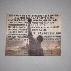 Rocky Balboa Painting 