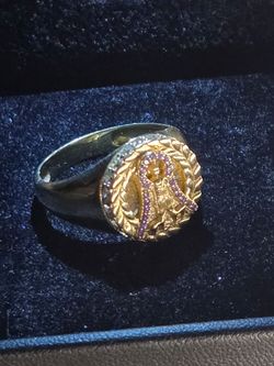 10kt Saint Lazaras Ring