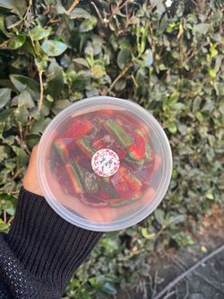 Lorena’s Gummies Watermelon Chamoy Gummies 5oz Container $5