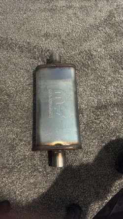 Magna flow muffler 2.5 inlet/outlet oval body send offers