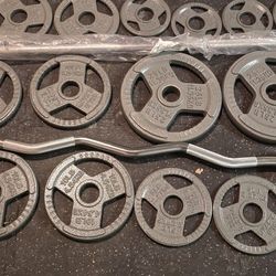 Olympic Bar And Weights