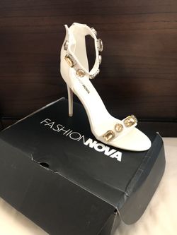 Fashion Nova High Heal Sandals Size 11