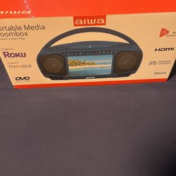 New Aiwa Portable Boombox