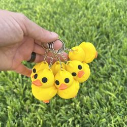 3d Printed Ducks Keychain 