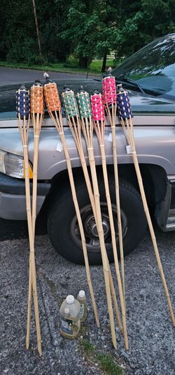 Tiki torches