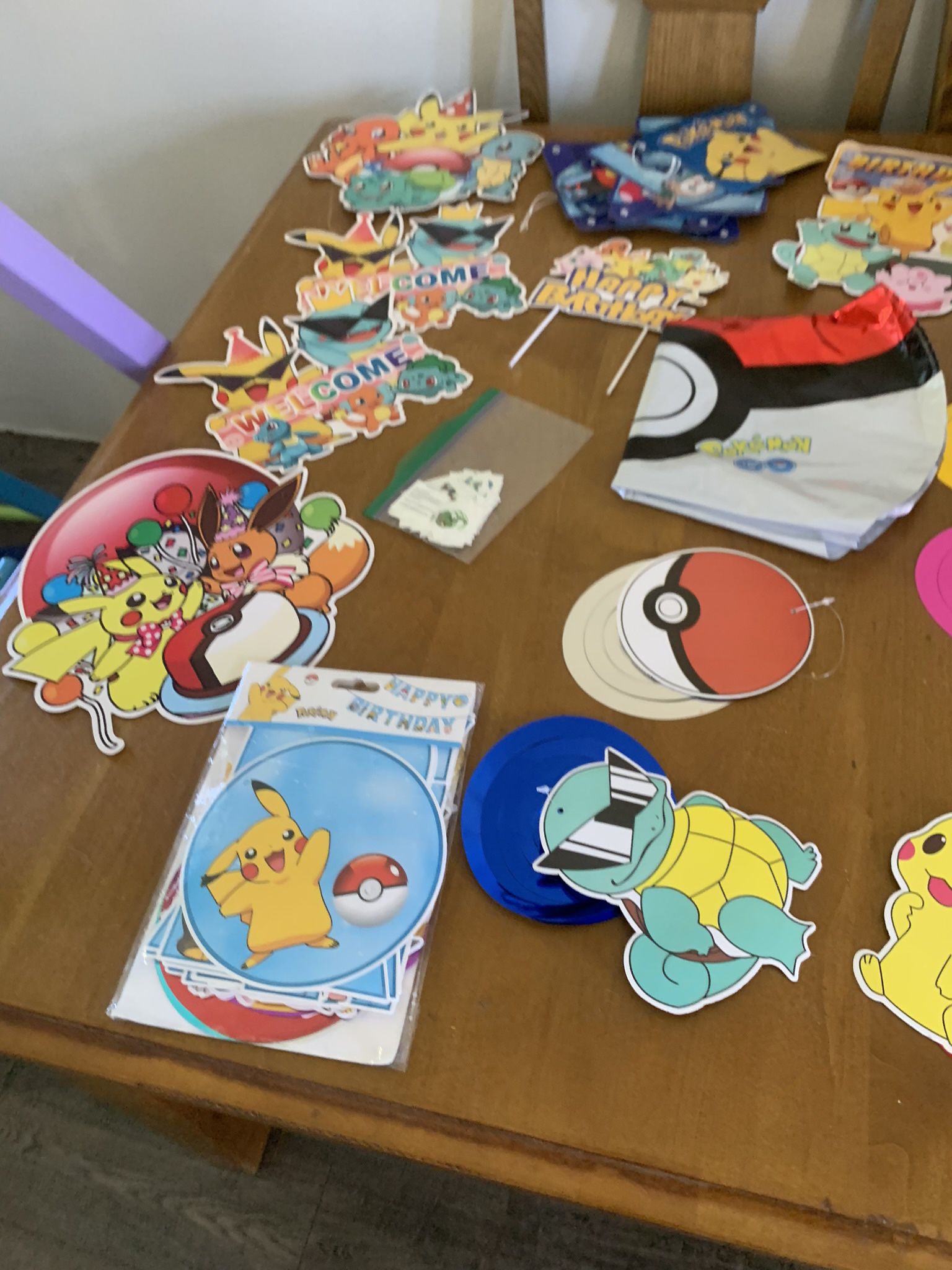 Pokemon Birthday Party Decorations 