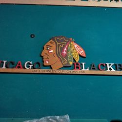 Blackhawk Wooden Sign