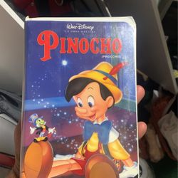 1994 Pinocho VHS  Spanish Version 