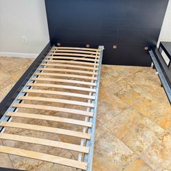 Queen bed plus mattress