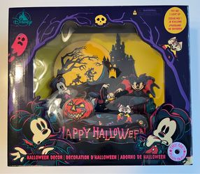 Disney Parks Happy Halloween Light-Up Decor
