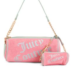 Viral Juicy Couture PINK Barrel Bag Purse  