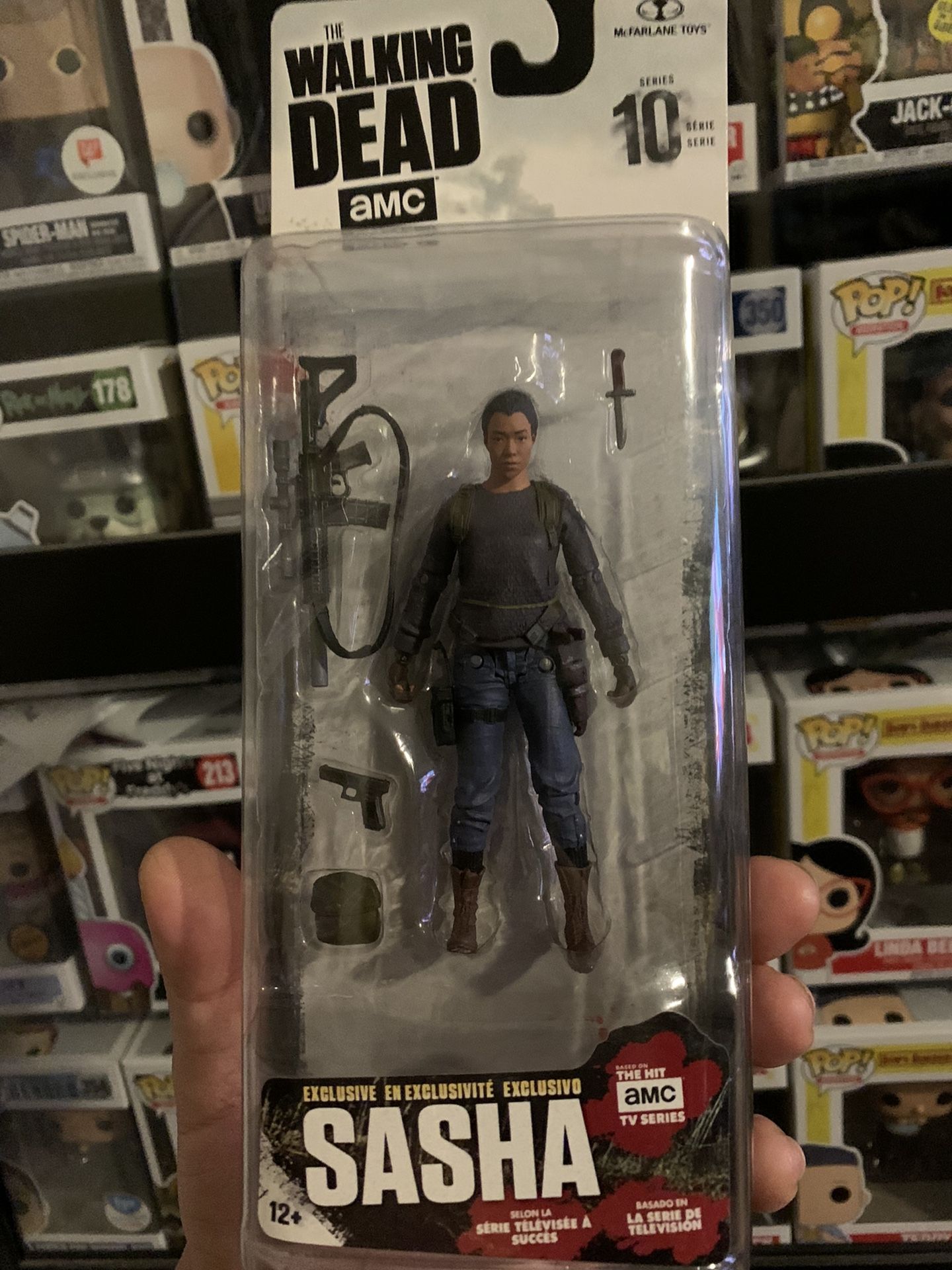 The Walking Dead - SASHA - Series 10 (2017) McFarlane Toys