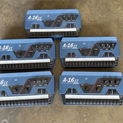 5pc Aviom AN-16 16-channel Digital Monitor Mixing System, Aviom A-16II