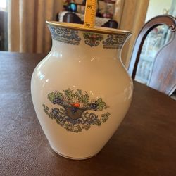 Vintage Estate LENOX Charleston Pattern Autumn 8 Inch Vase…USA
