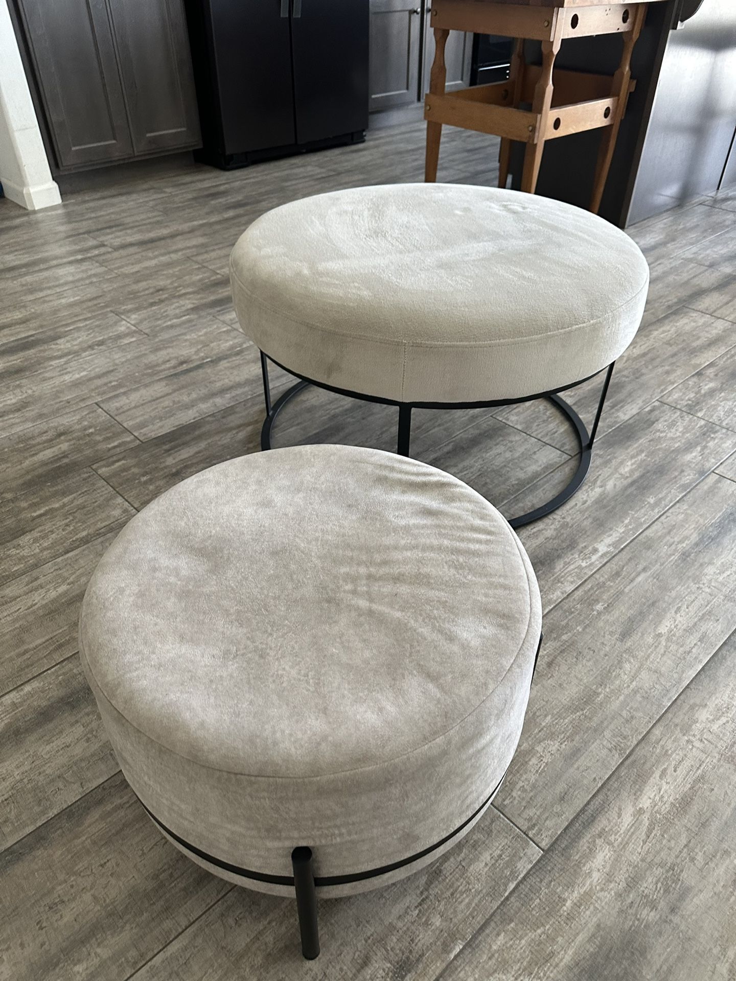 Coffee Table And Foot Stool