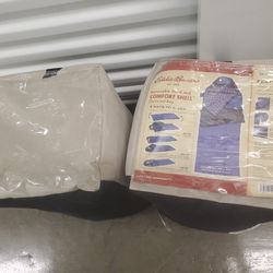 Two Eddie Bauer 15° Camping Sleeping Bags