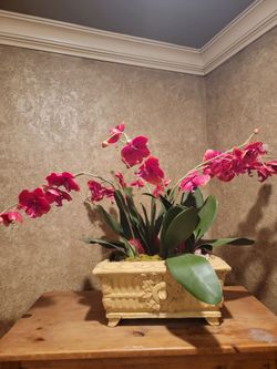 large decorative orchid arrangement