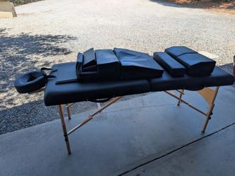 Inner Strength Massage Table w/ Pregnancy Support Pillows