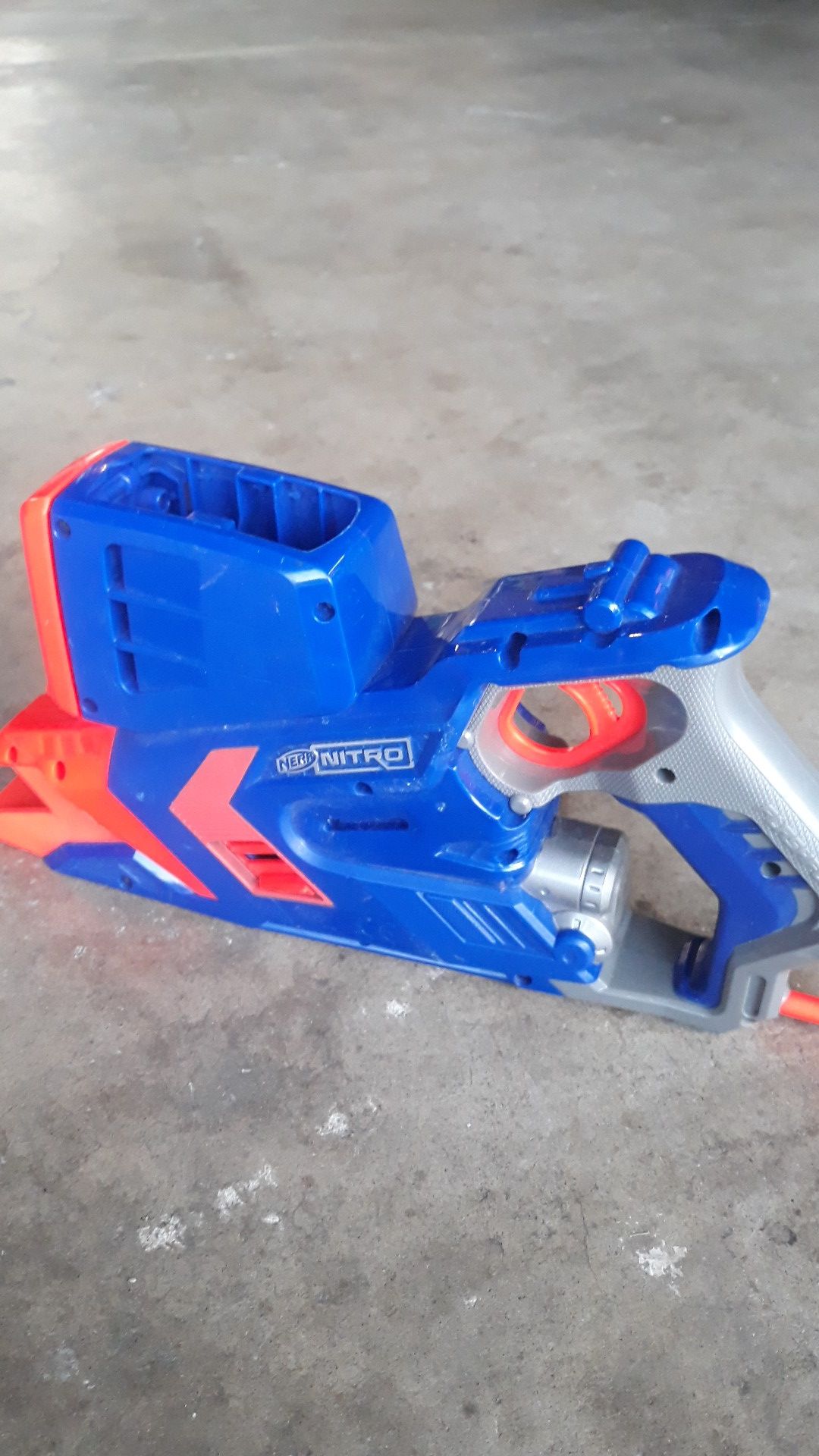 Nerf gun shoots cars